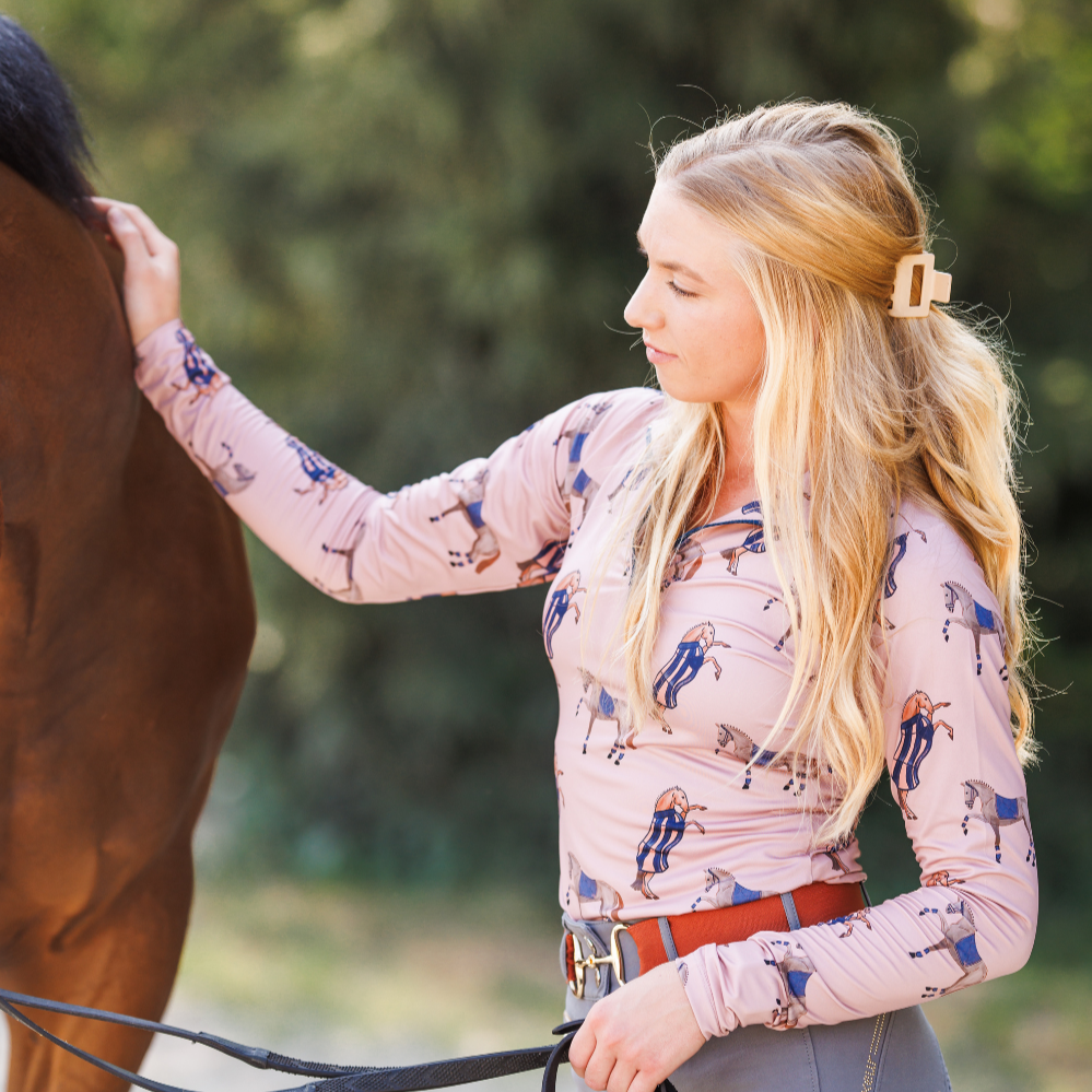 D. D. Prints With A Purpose MADELYN Long Sleeved Training Shirt