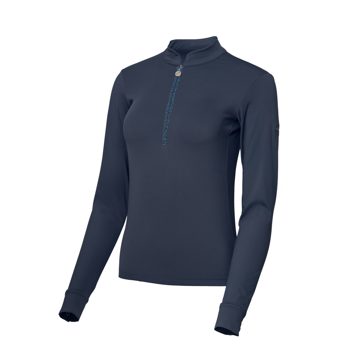 Heidi Long Sleeve Show Shirt - Navy