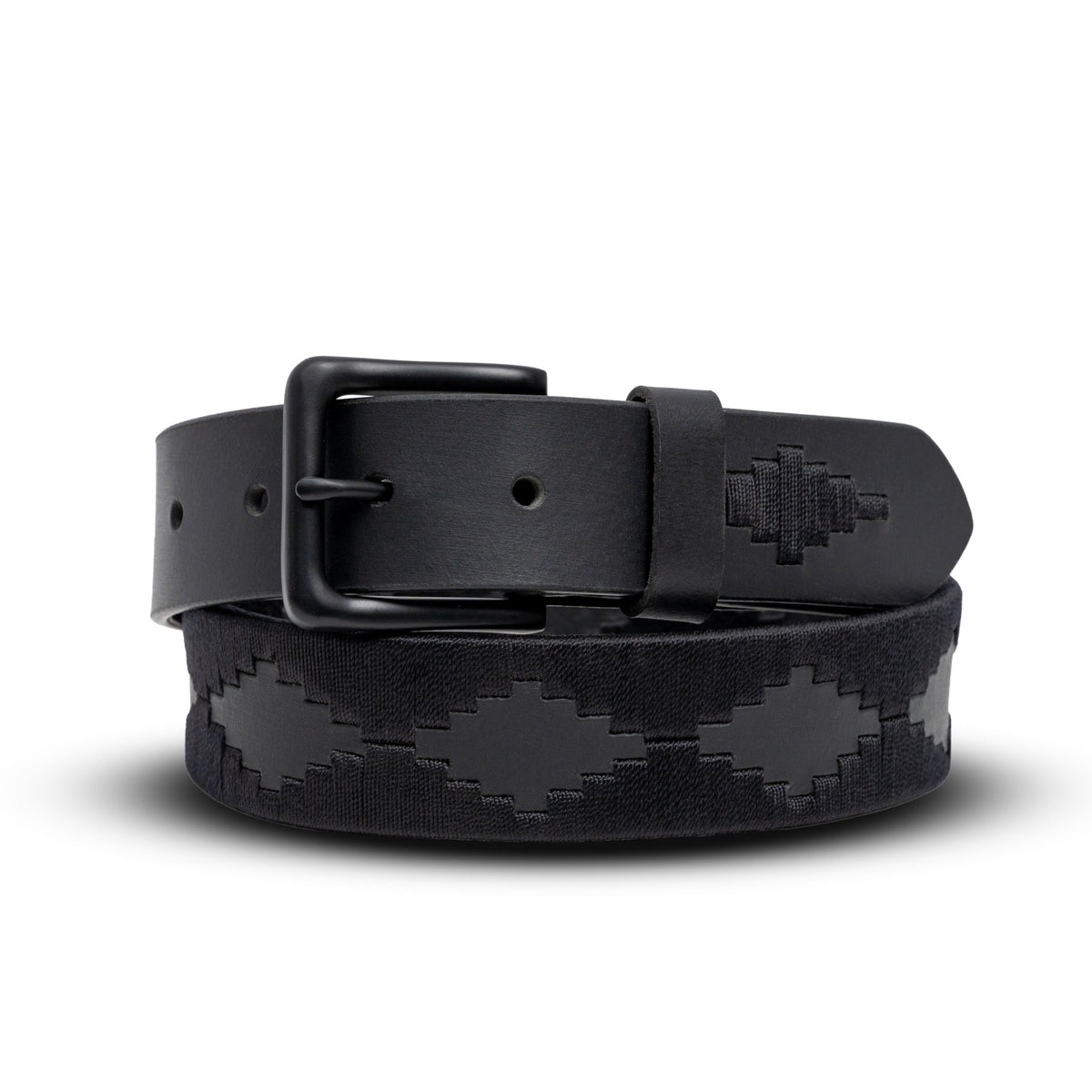 La Sombra - Black Onyx Polo Belt