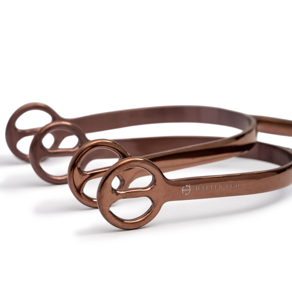 Metallic Bronze Spurs - Long Shank