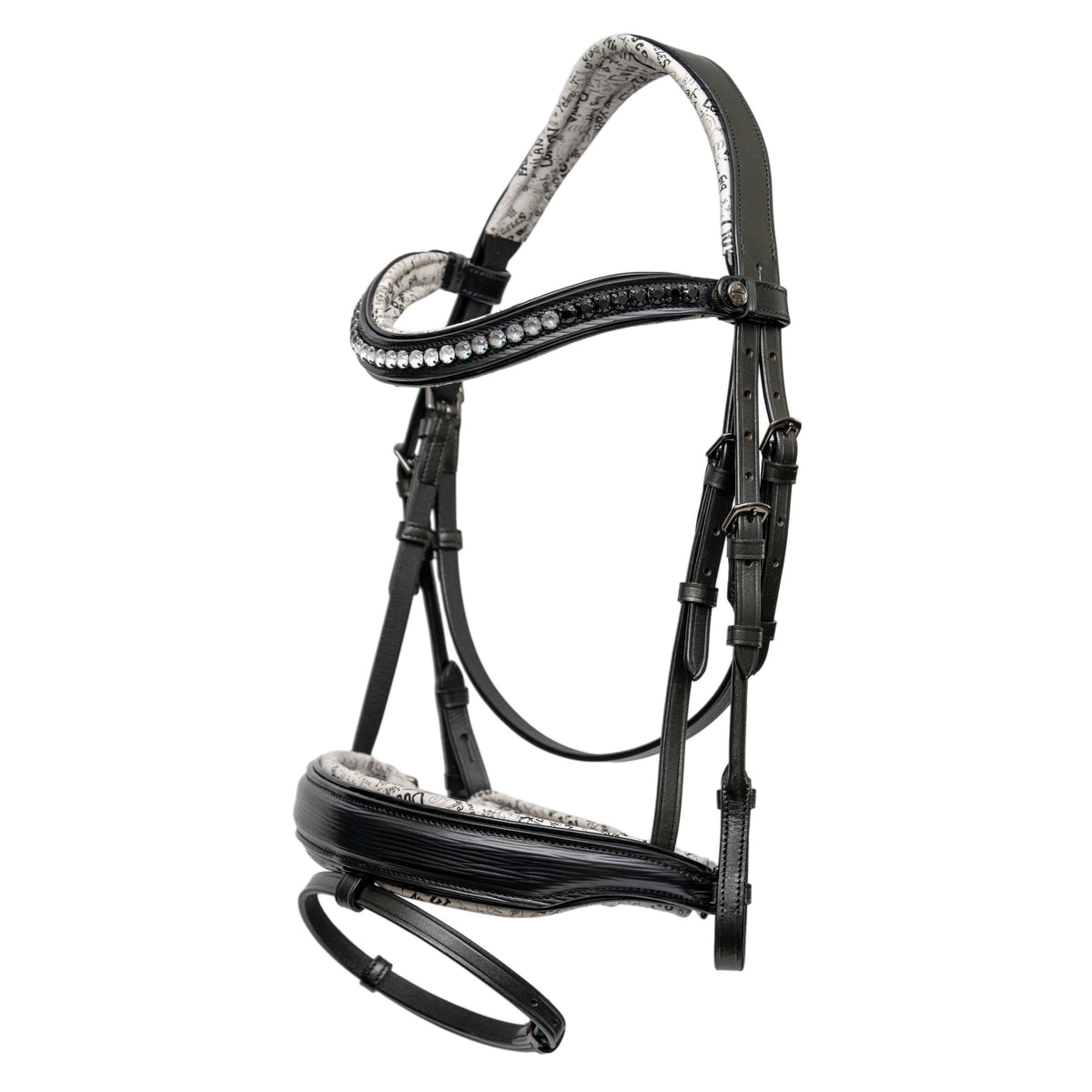 🖤 The Vogue: Limited Edition Black Leather Snaffle Bridle 🖤