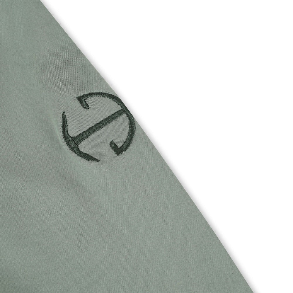 Roxana - Black & Luxe Gray Long Sleeve Riding Shirt