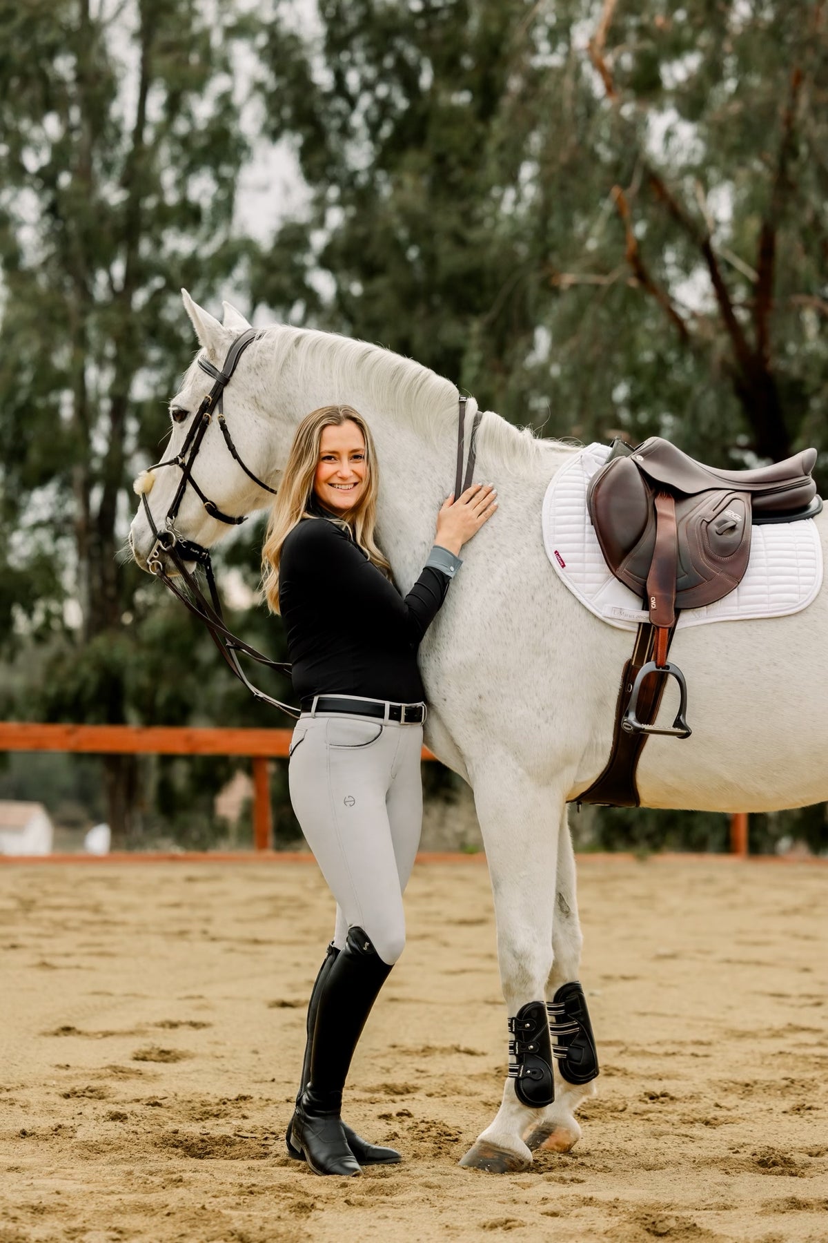 Evolution Knee Patch Breeches - Alloy + Anthracite