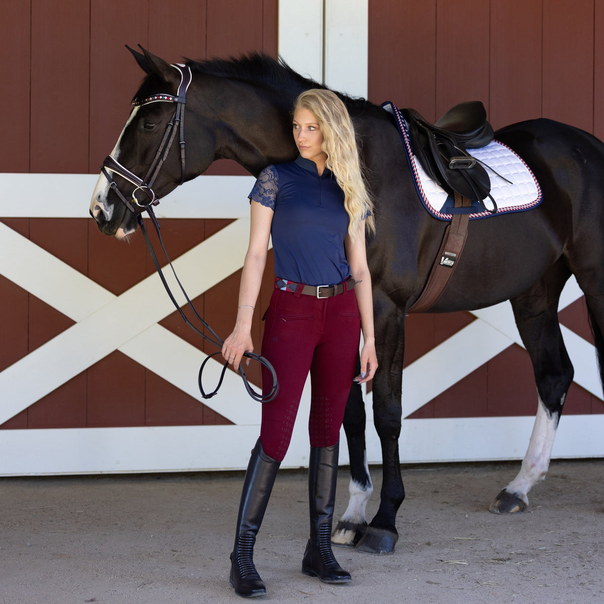 Kimberly Knee Patch Breeches