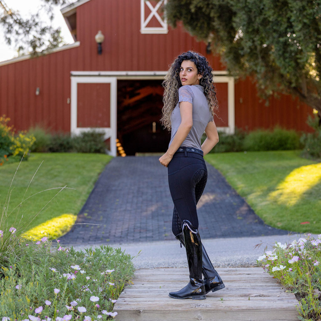 Sloane Hybrid Full Seat Riding Tights / Bregging