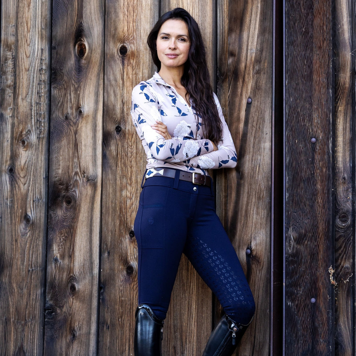 Sloane Hybrid Full Seat Riding Tights / Bregging