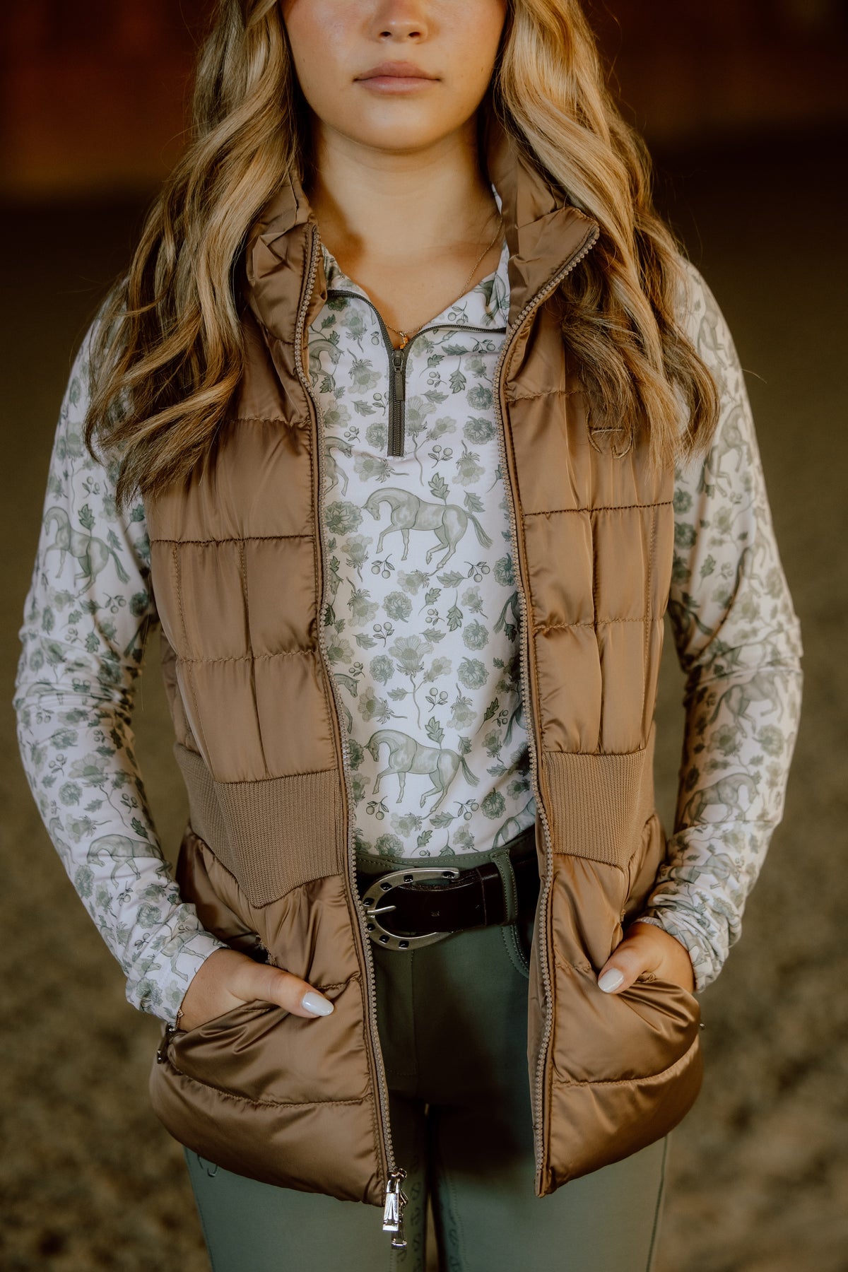 Maeve Quilted Puffer Vest