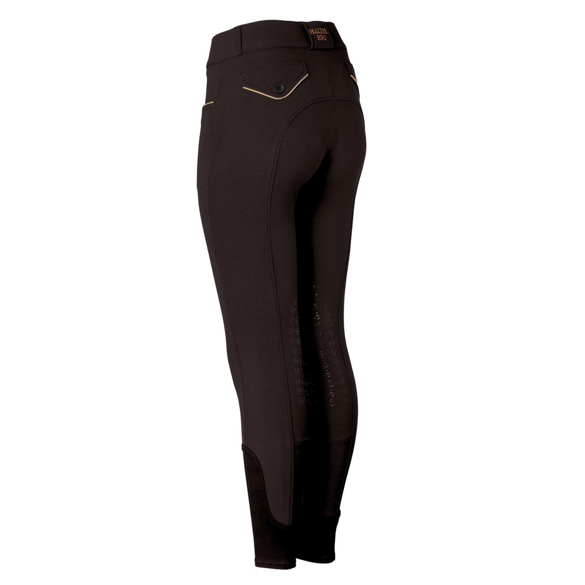 Evolution Knee Patch Breeches - Black + Rose Gold