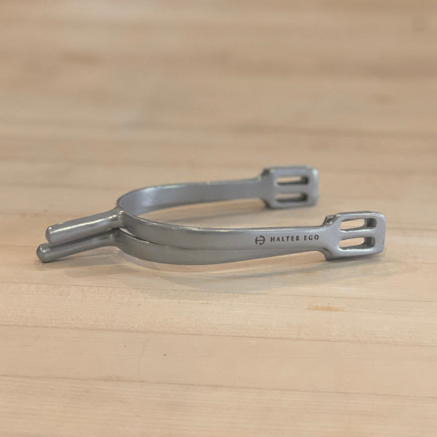 Silver Long Shank Spurs