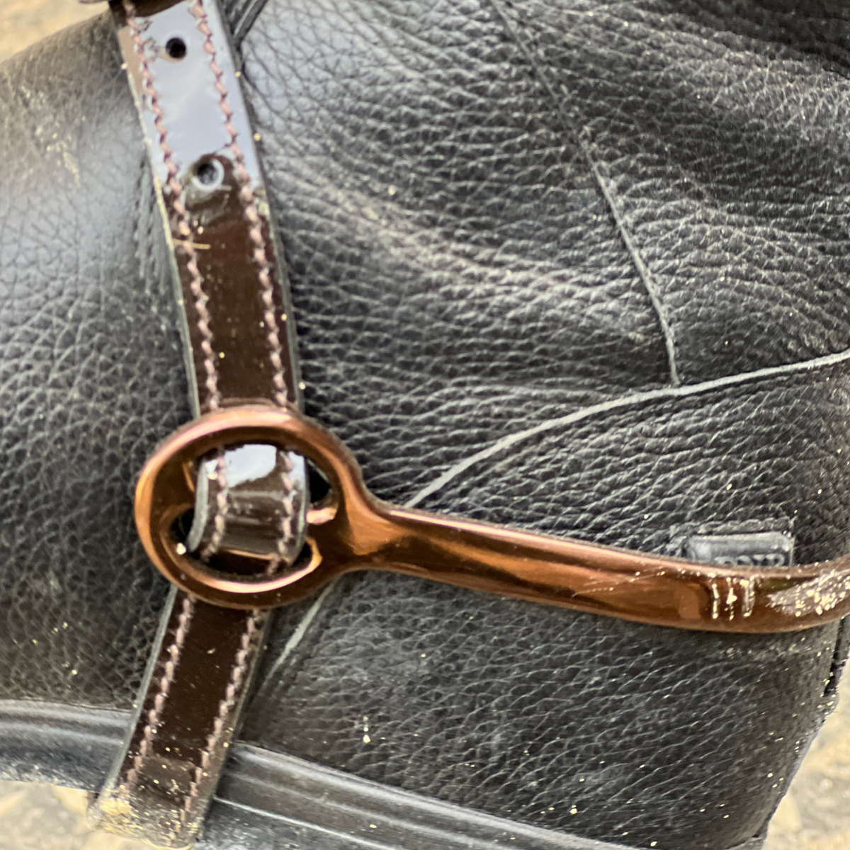 Metallic Bronze Short Shank Spurs