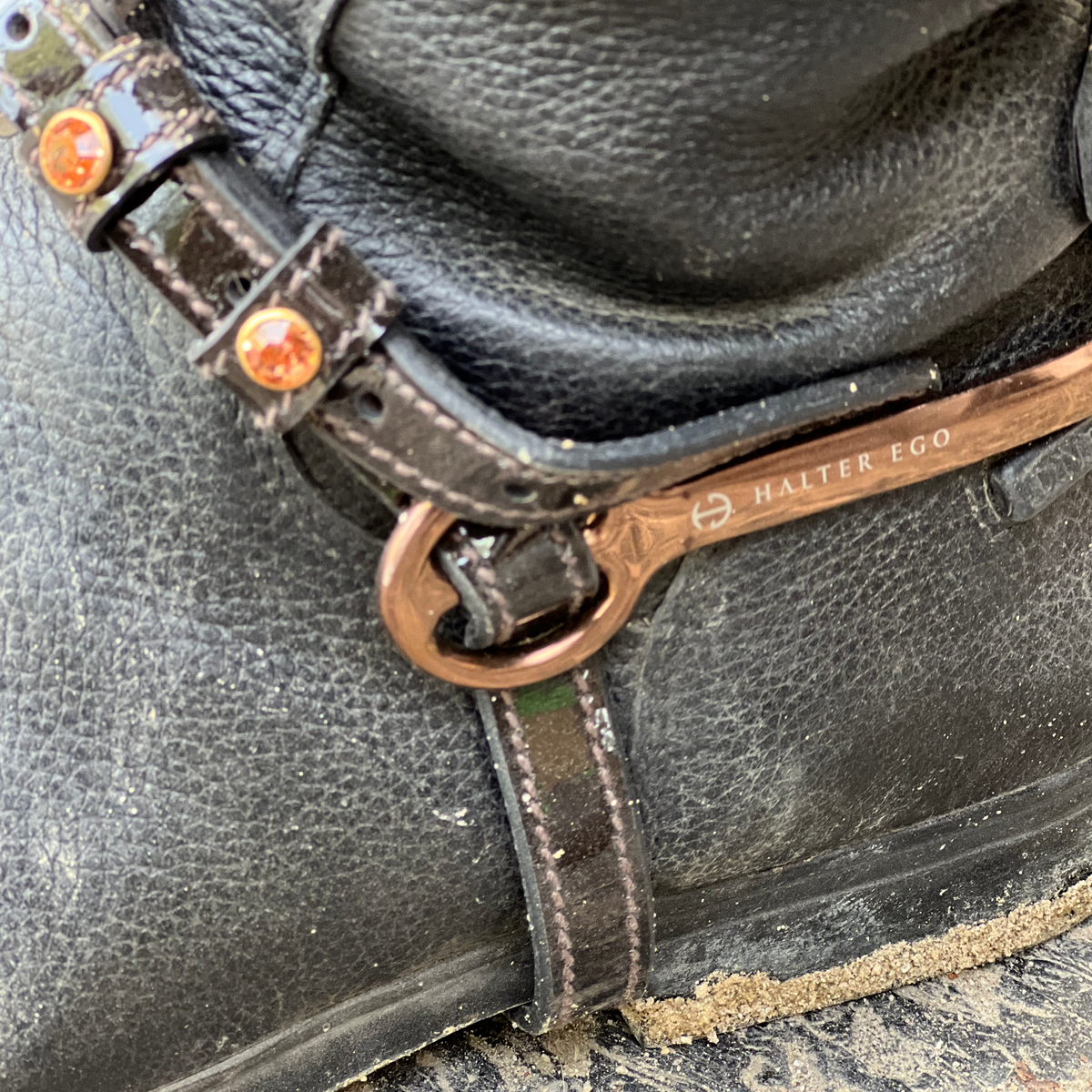 Metallic Bronze Short Shank Spurs