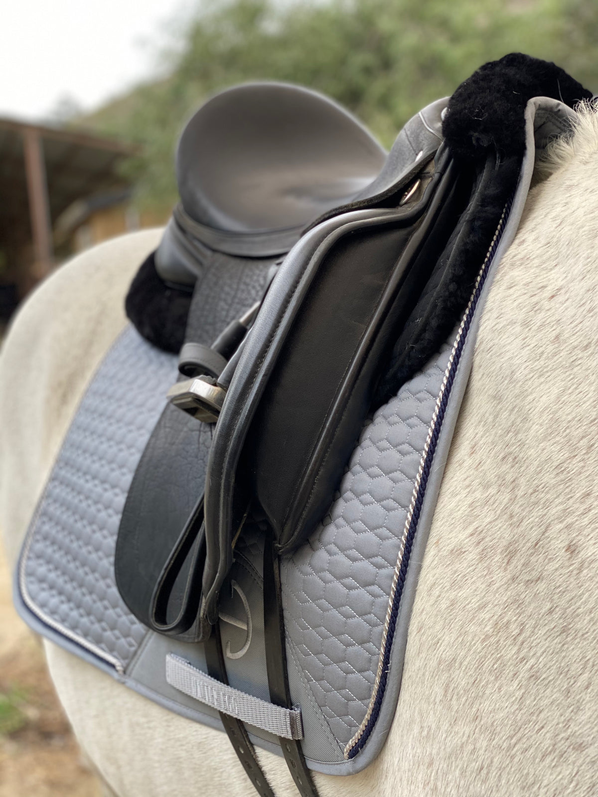 Halter Ego® Gray Fleece Bandages