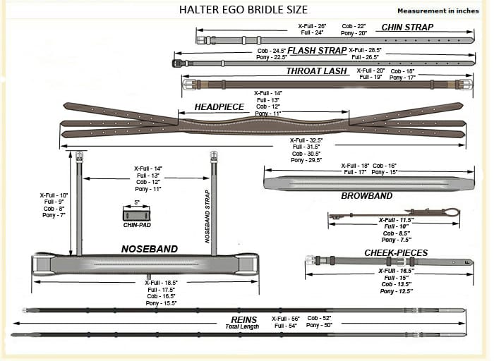 Phoenix Brown Patent Sparkle Snaffle Bridle
