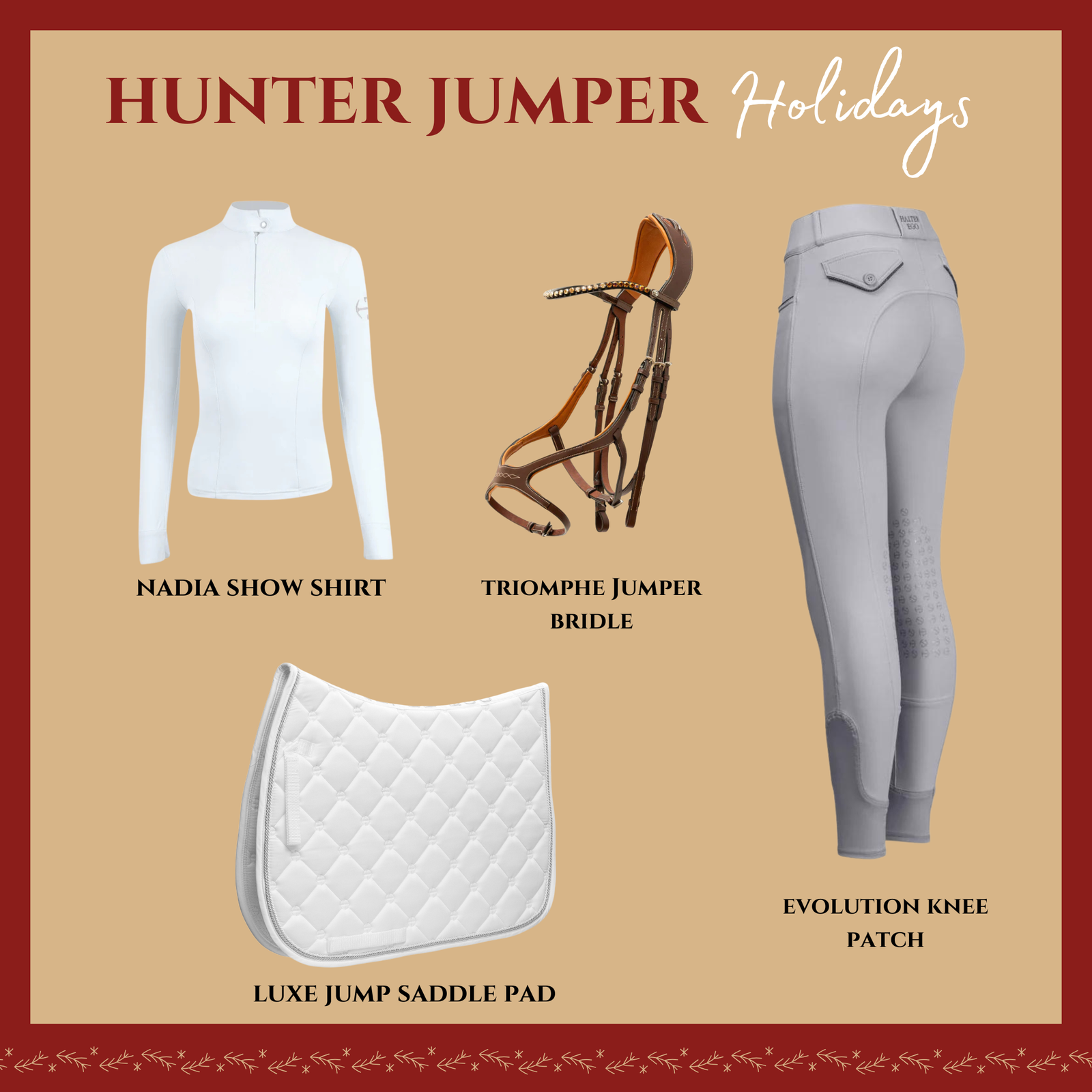 HUNTER JUMPER HOLIDAYS