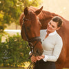 The Sarah - Maple Brown Leather Snaffle Bridle with Removable Flash