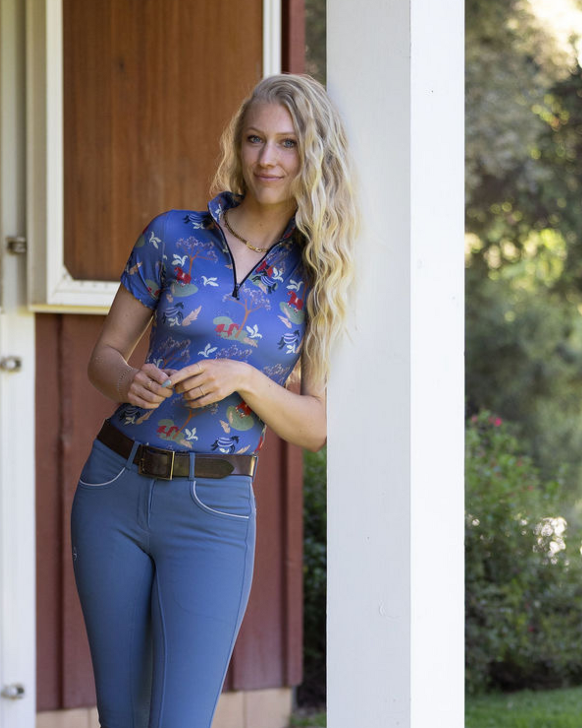 D. D. Impulsion & Straightness LYNN Short Sleeved Training Shirt