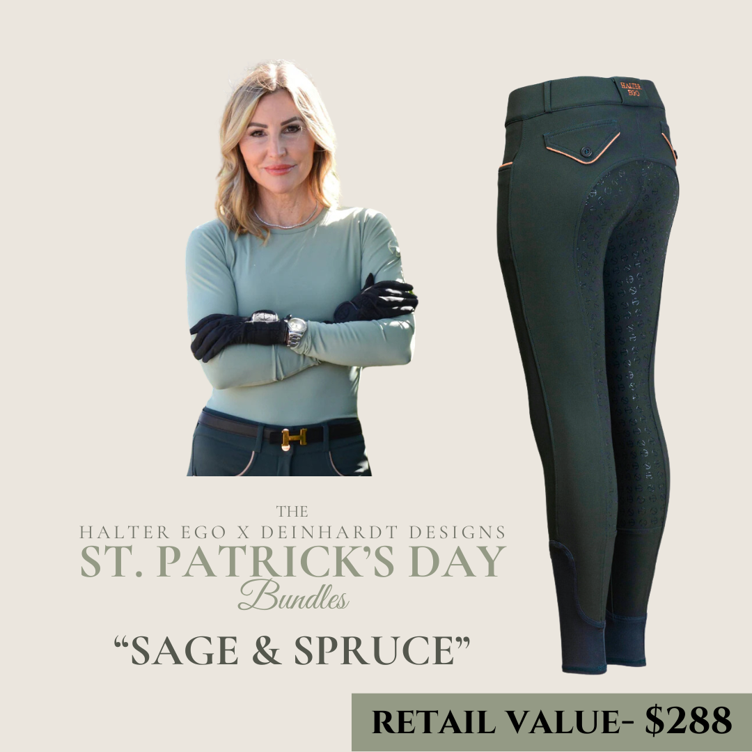 Halter Ego® x Deinhardt Designs® St. Patrick&#39;s Day Bundles: SAGE &amp; SPRUCE