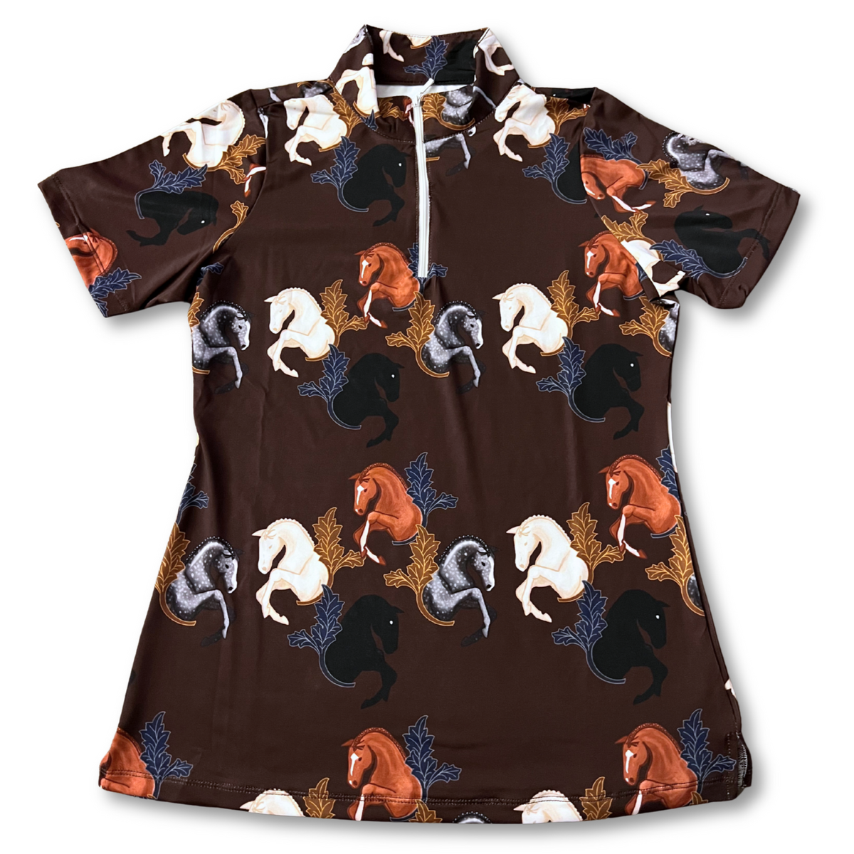 D. D. Impulsion & Straightness SARAH Short Sleeved Training Shirt