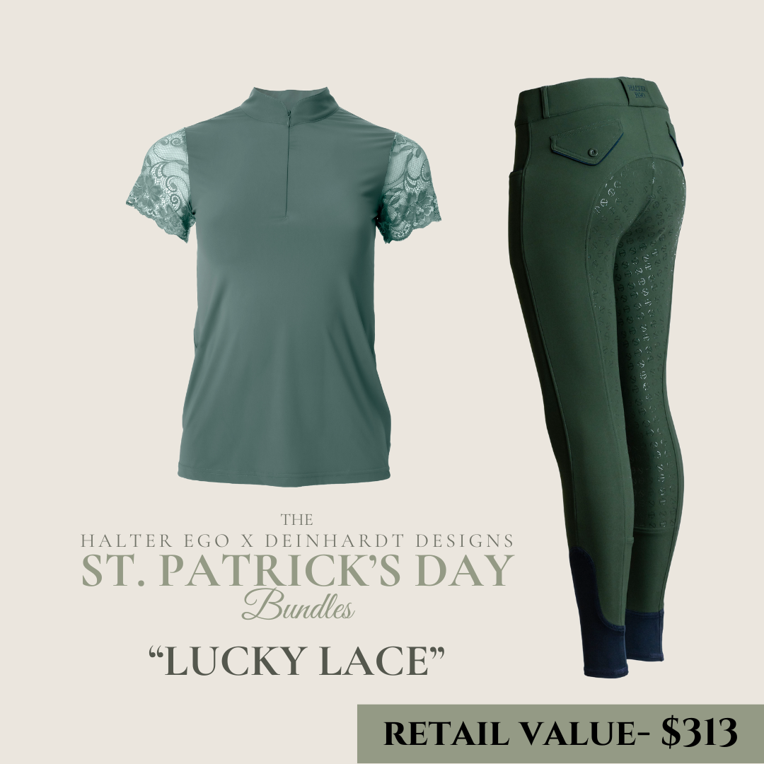 Halter Ego® x Deinhardt Designs® St. Patrick&#39;s Day Bundles: LUCKY LACE