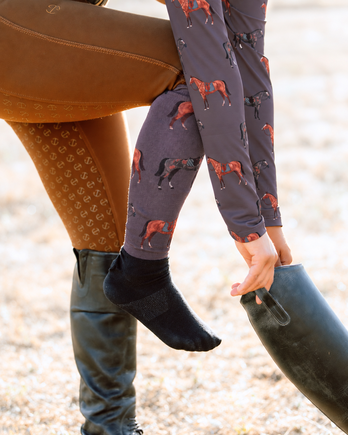 D.D. Heritage Collection: MAN O WAR Riding Socks