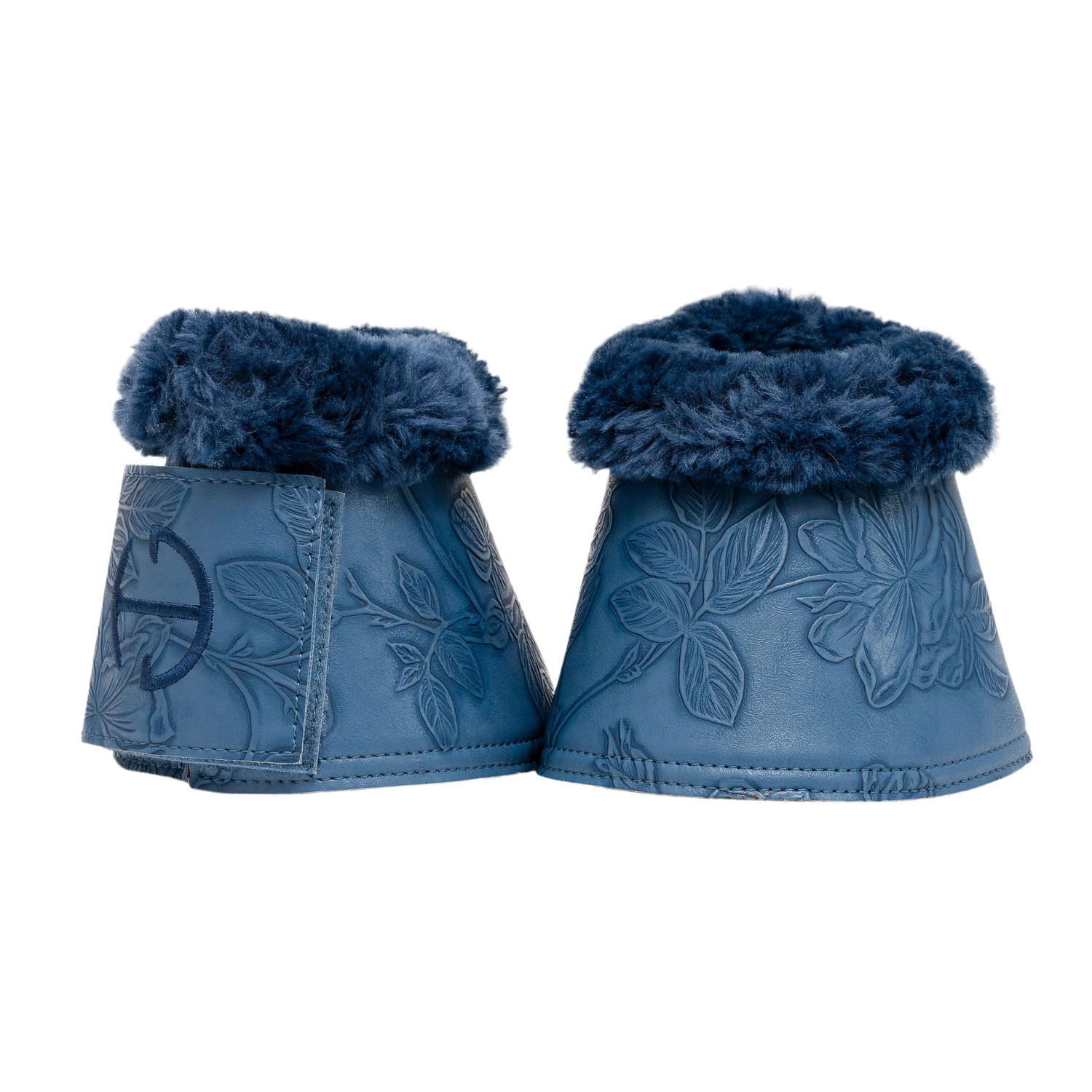 Romance Collection Bell Boots - Prussian Blue