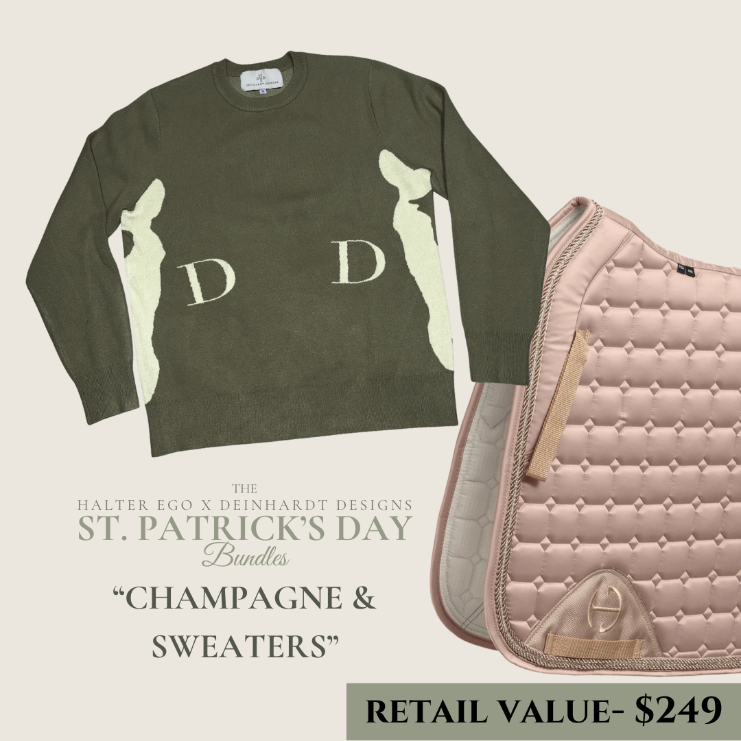 Halter Ego® x Deinhardt Designs® St. Patrick&#39;s Day Bundles: CHAMPAGNE &amp; SWEATERS