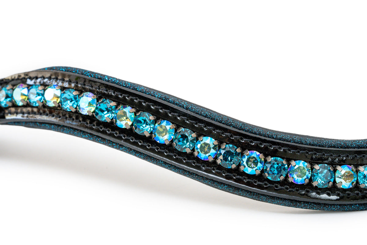Limited Edition Atlantis Wave Browband with Snaps