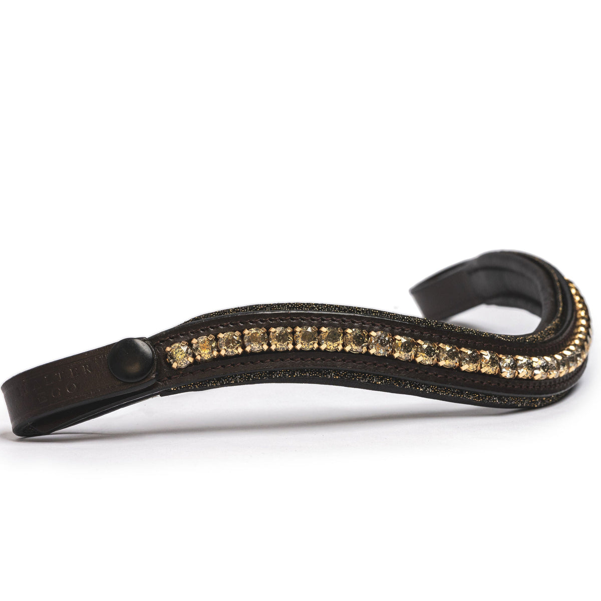 Midas Touch - Limited Edition Brown Leather Browband