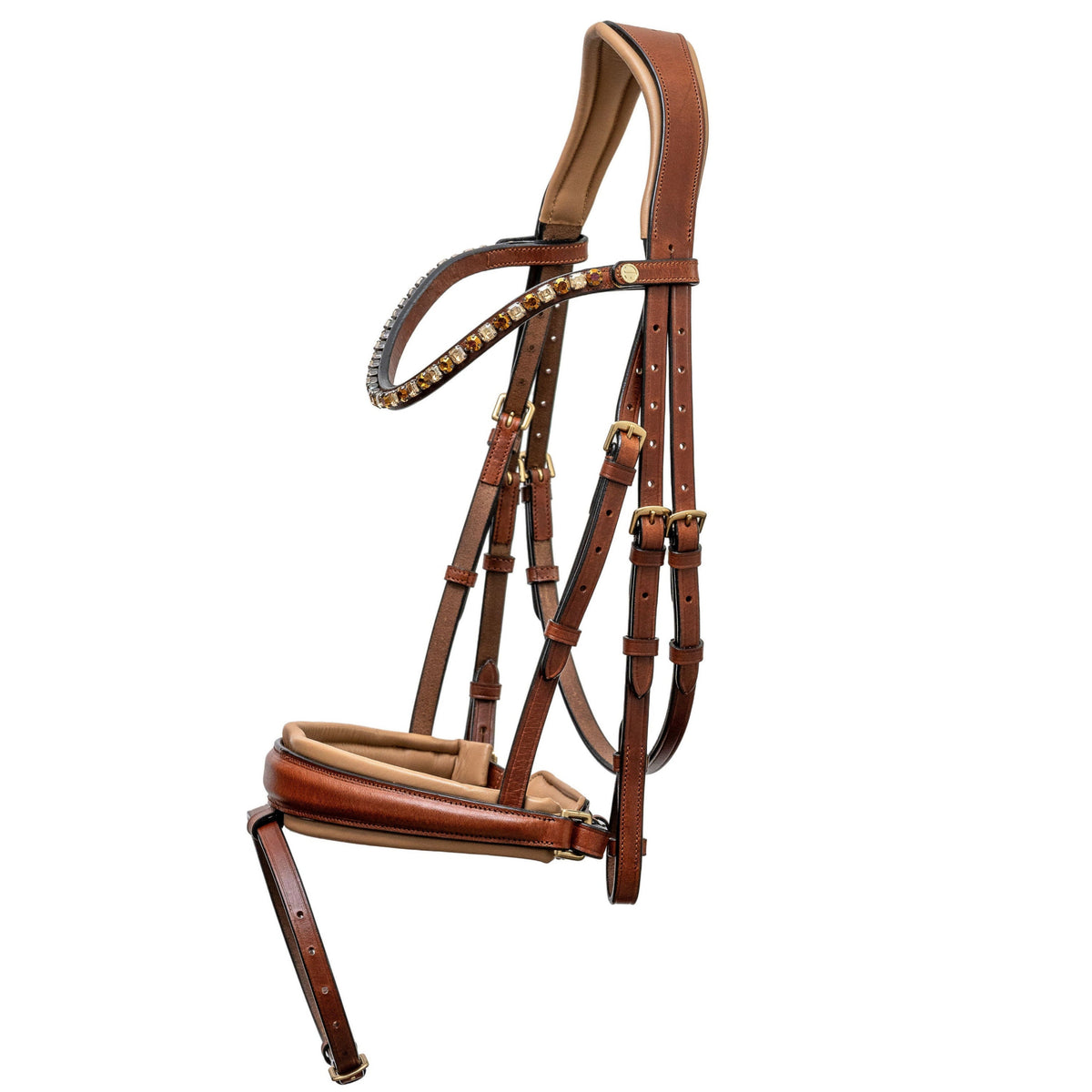 The Dakar - Cognac Leather Snaffle Bridle