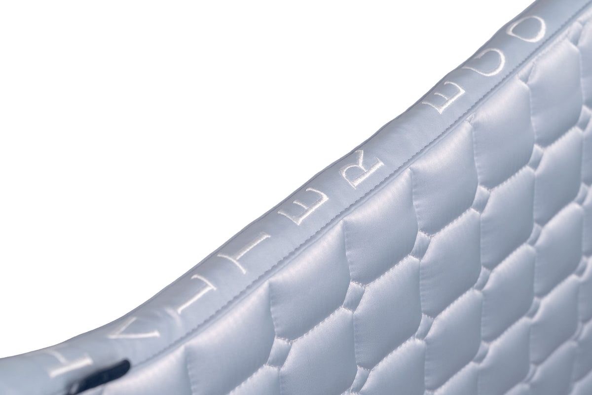 Satin Classic Dressage Saddle Pad - Lavender Mist