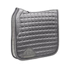 Satin Classic Dressage Saddle Pad - Platinum