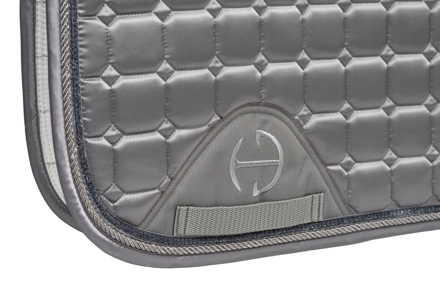 Satin Classic Dressage Saddle Pad (Cob) - Platinum