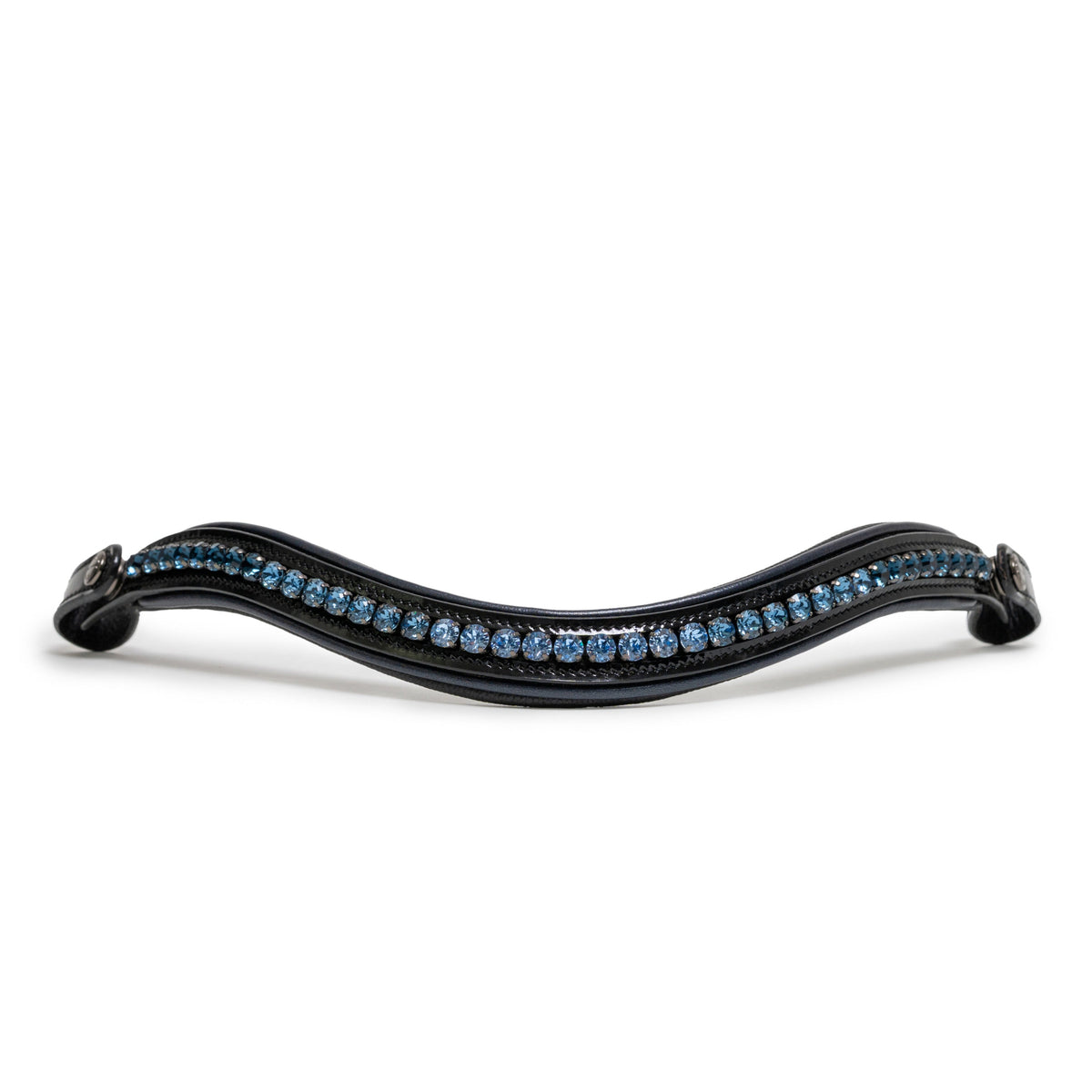 Charleston - Black Patent Leather Double Bridle