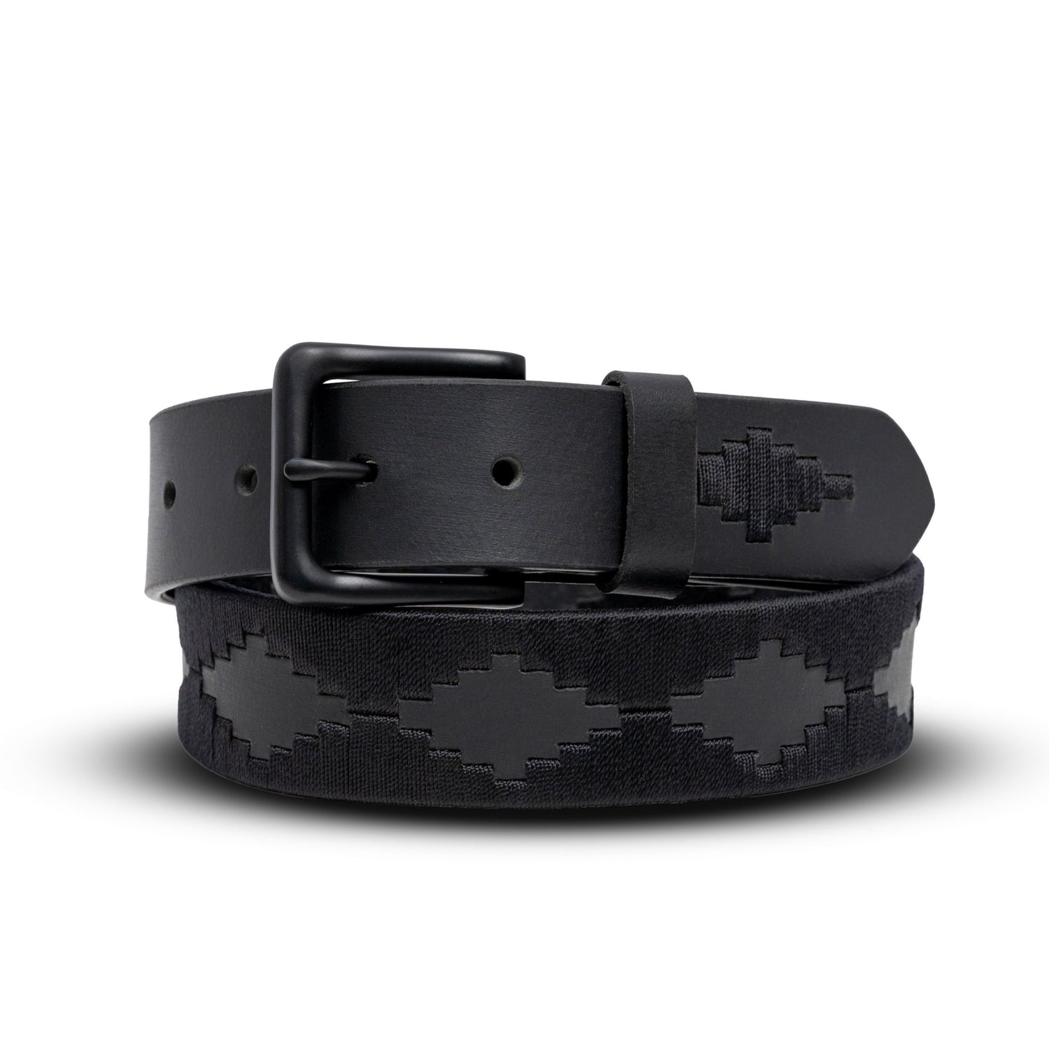 La Sombra - Black Onyx Polo Belt