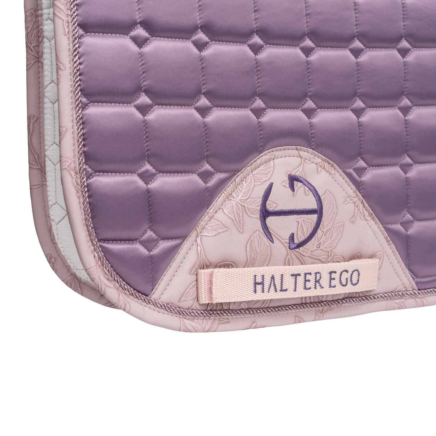 Romance Collection Satin Classic Jump Saddle Pad - Orchid Mist