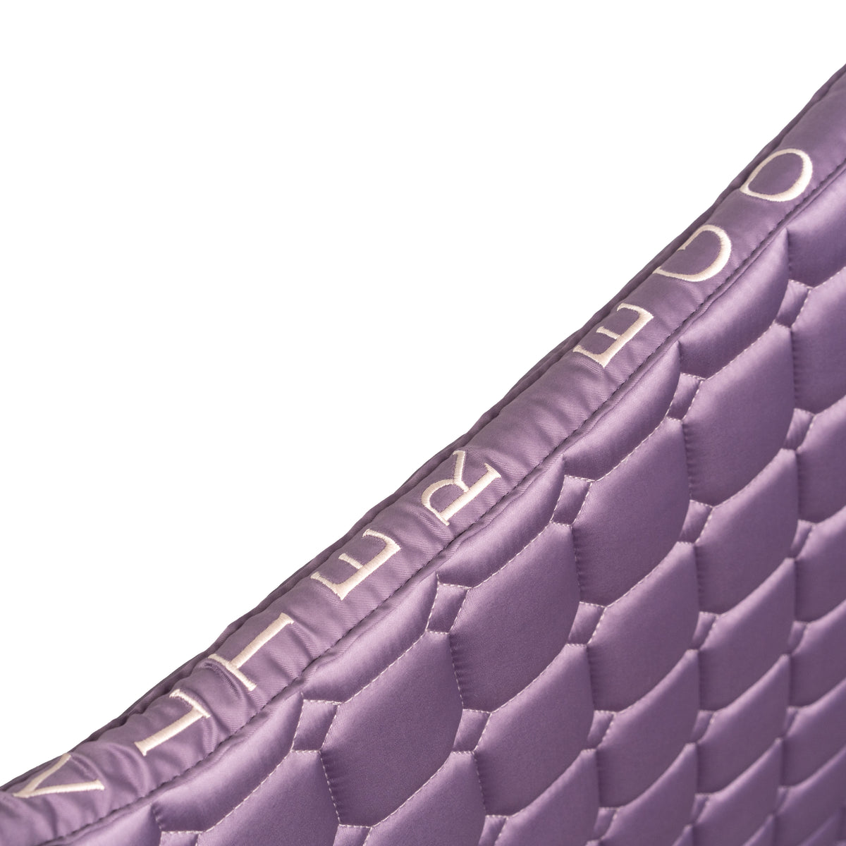Romance Collection Satin Classic Jump Saddle Pad - Orchid Mist