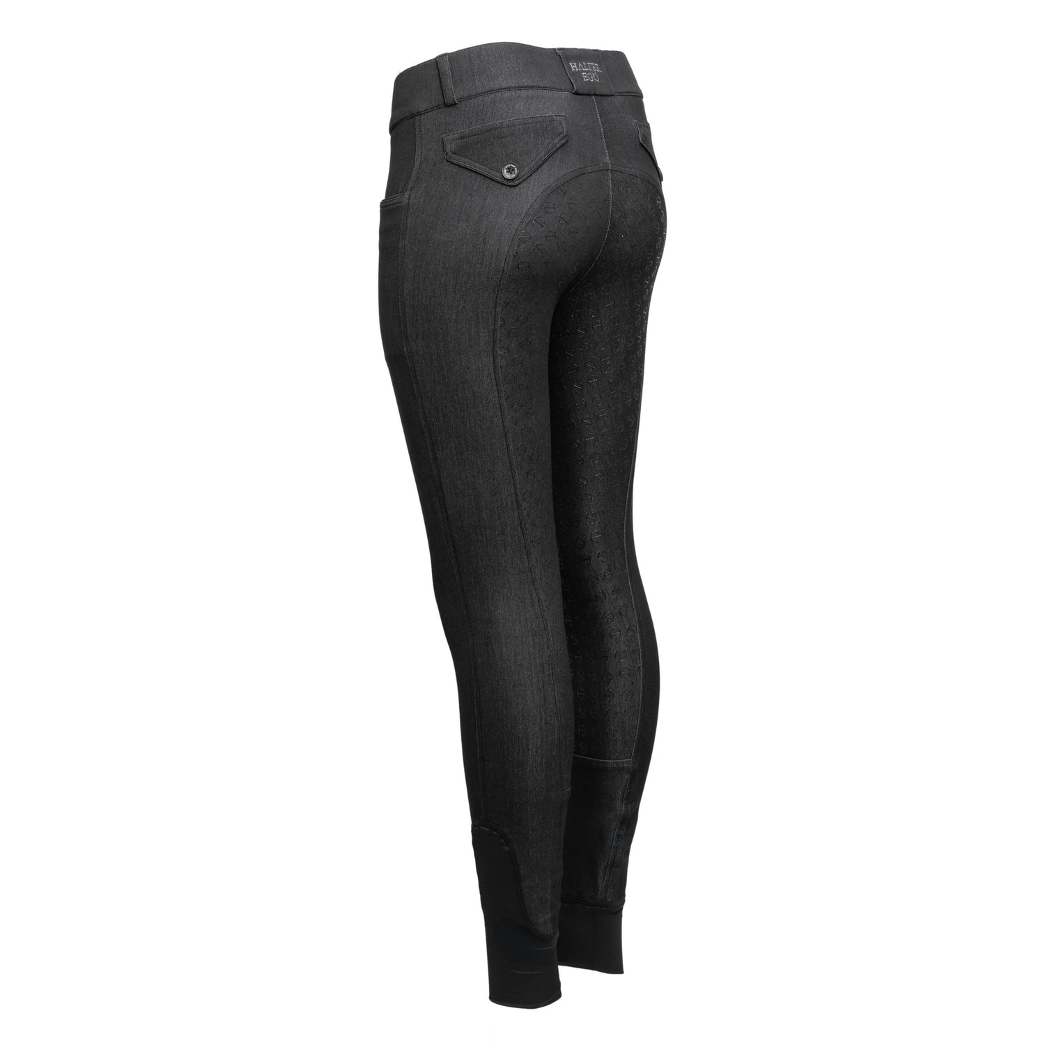 Evolution Heritage Denim Full Seat Breeches - Black