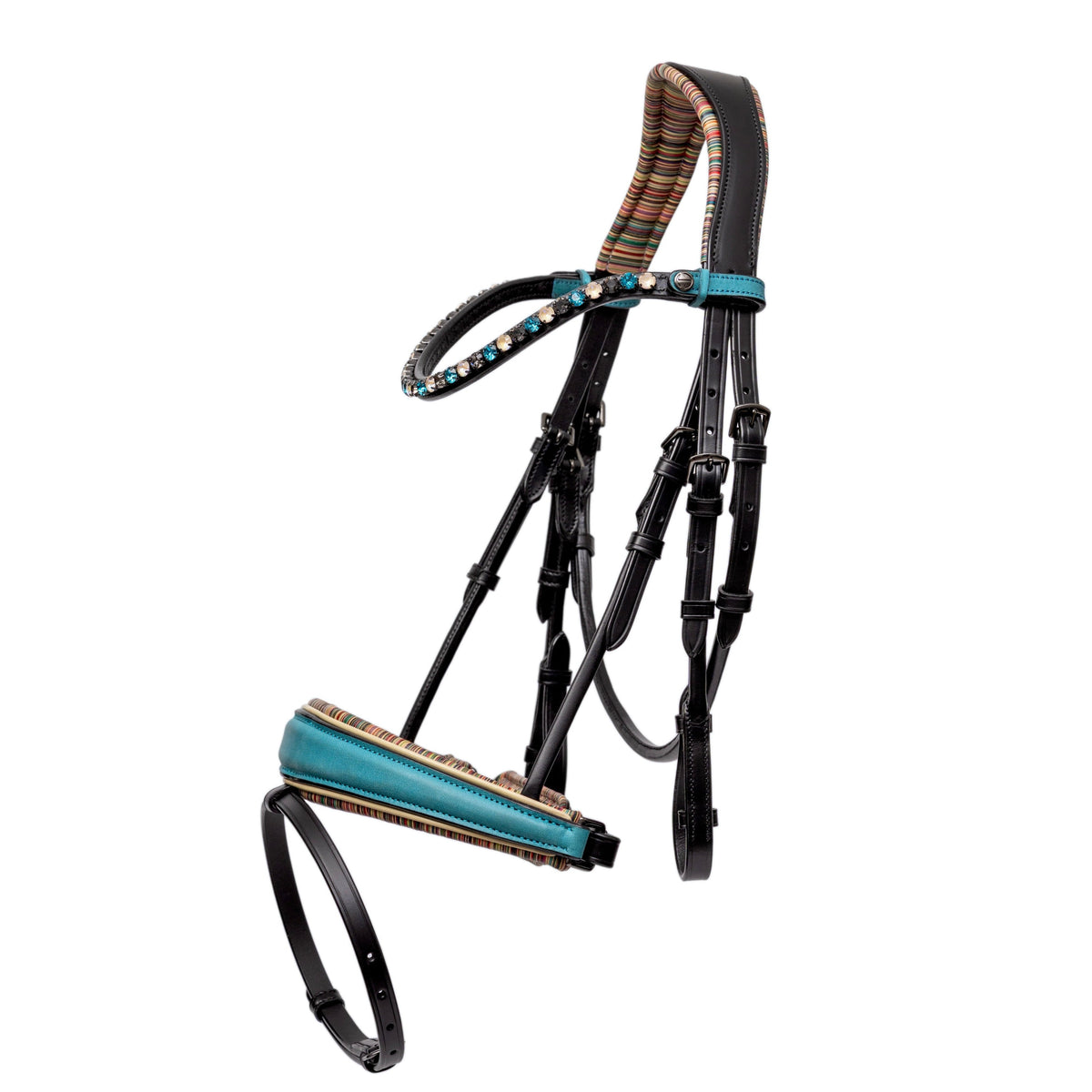 Limited Edition Metropolitan Black Leather Snaffle Bridle