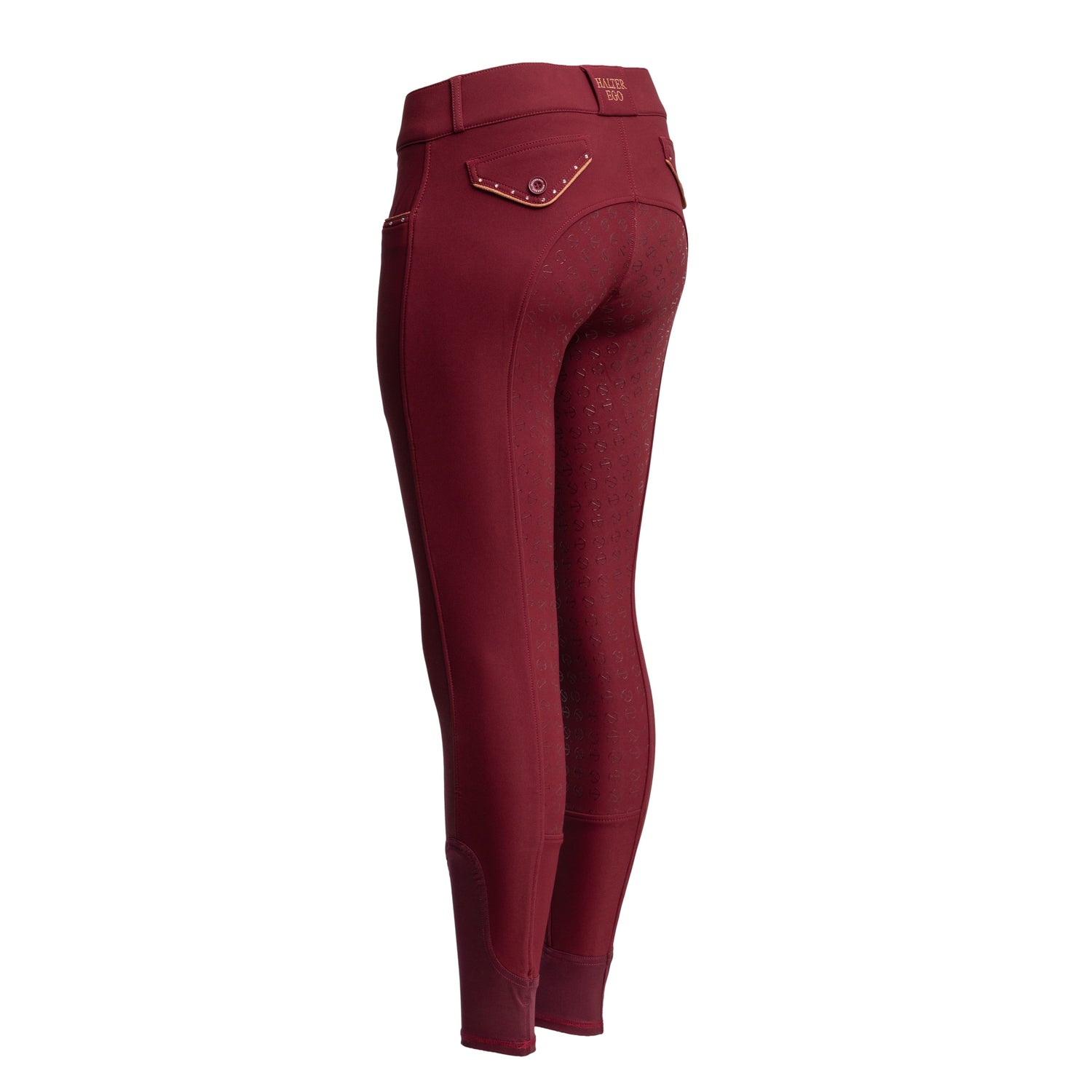 Crystal Evolution Full Seat Breeches - Barn Red