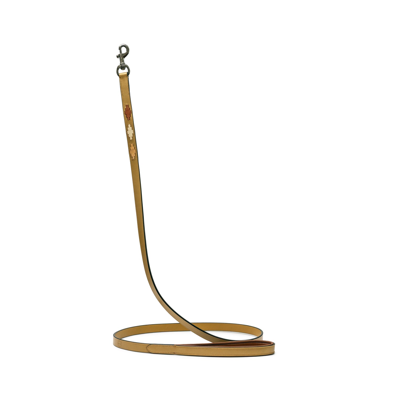 Gilded Solstice Leather Dog Leash