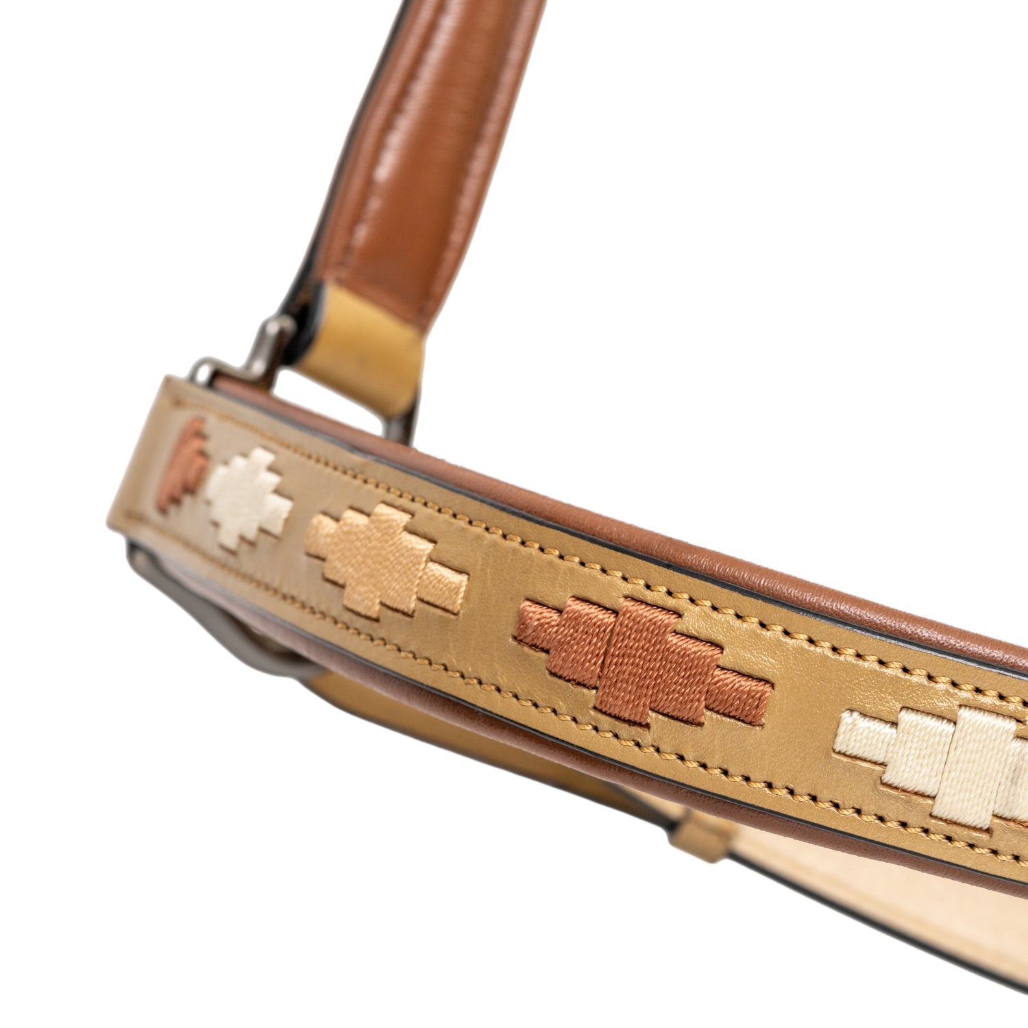 Gilded Solstice Leather Halter