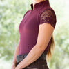 Tara - Short Sleeve Lace Competition Shirt