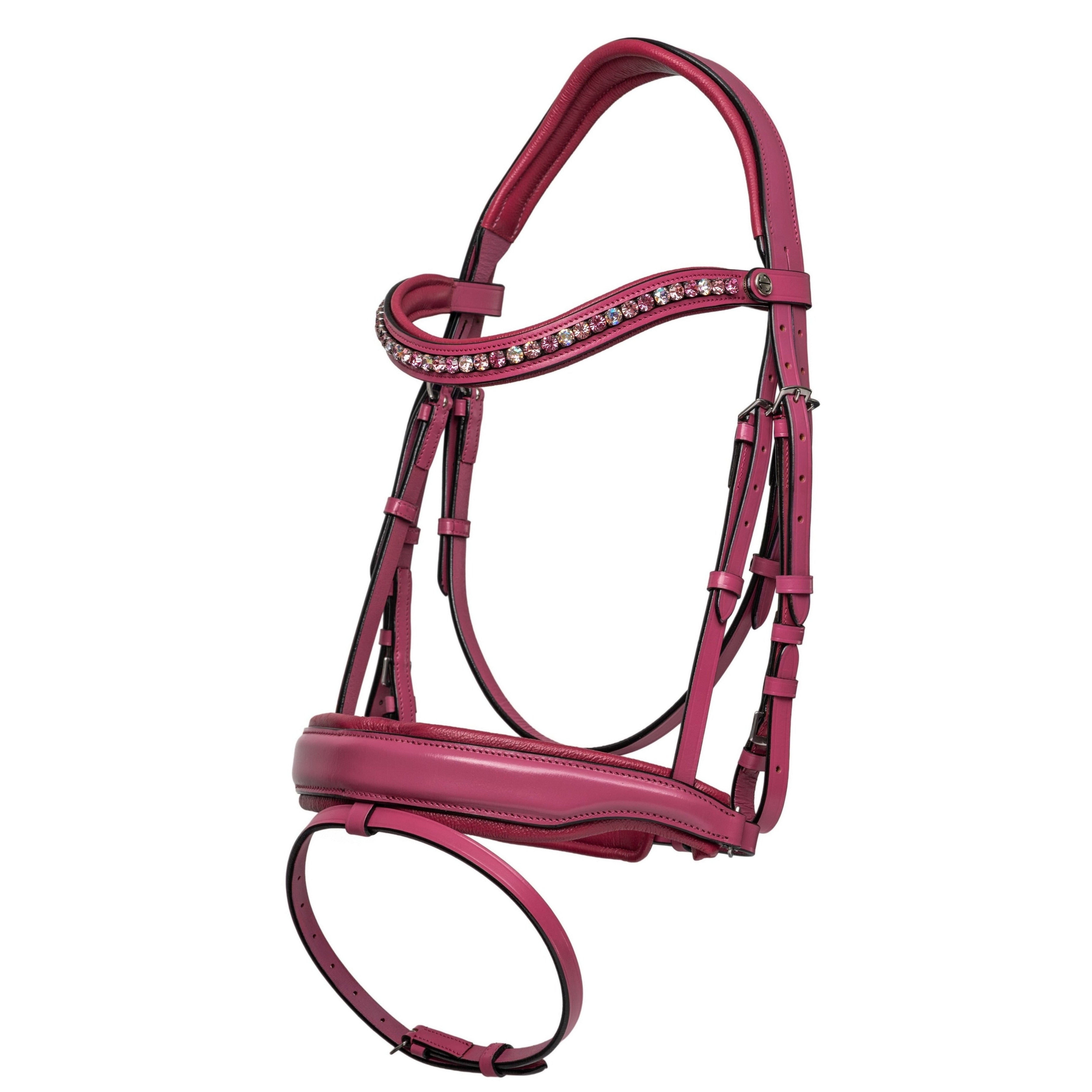 The Barbie Pink Leather Snaffle Bridle | HALTER EGO