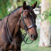 The Hayworth Double - Black Patent Double Bridle