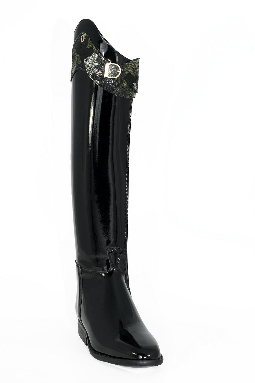 Patent leather dressage boots best sale