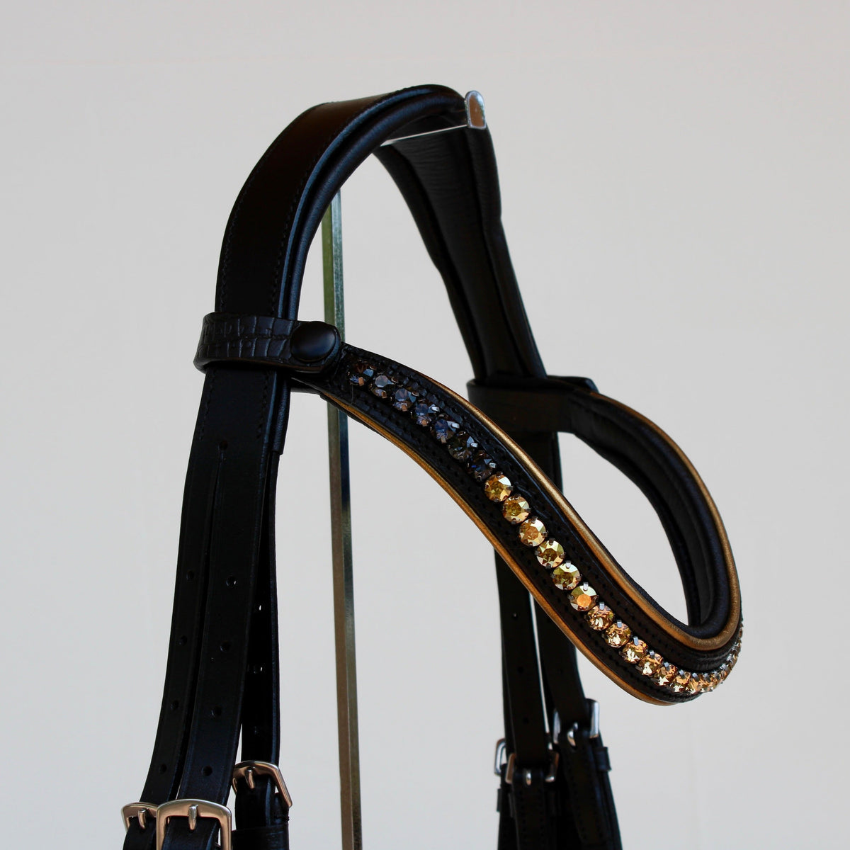 The Pharoah Black Leather Double Bridle