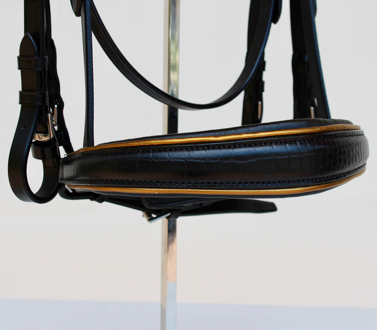 The Pharoah Black Leather Double Bridle