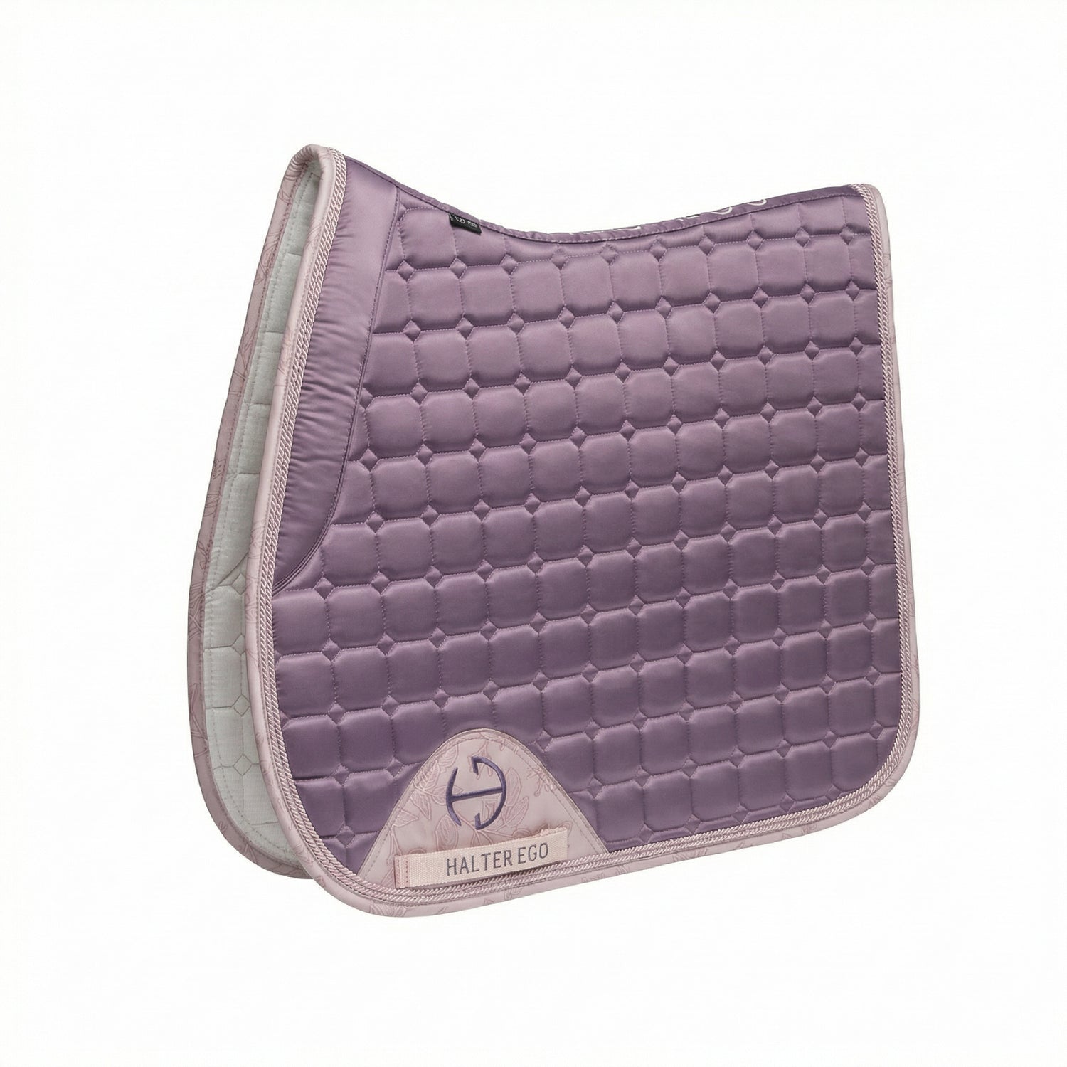 Romance Collection Satin Classic Jump Saddle Pad - Orchid Mist
