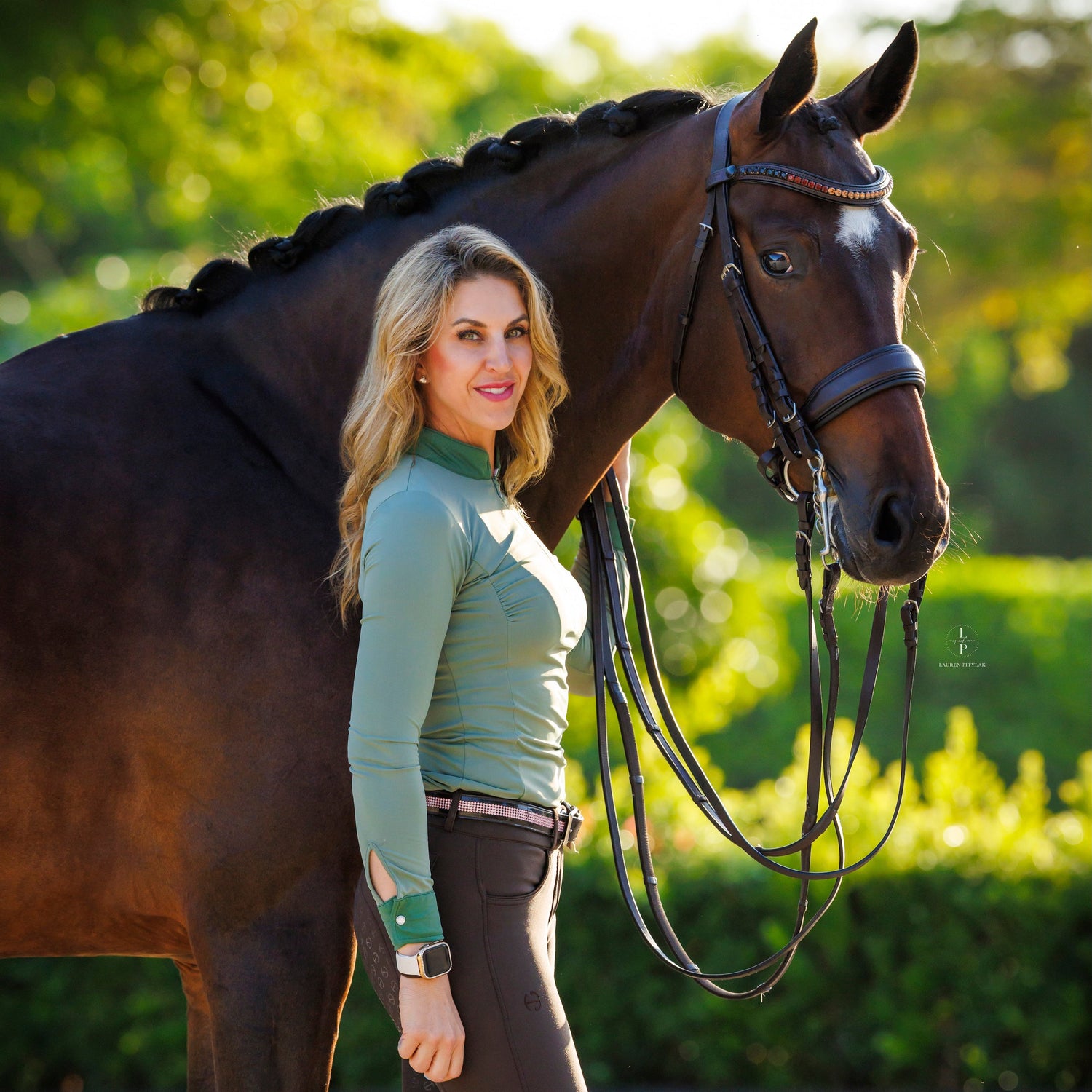 Brown Leather Double Bridle