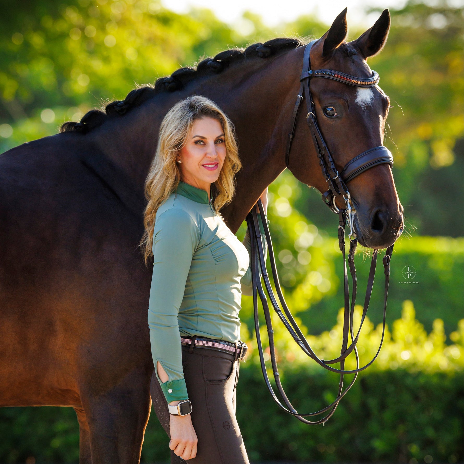 Brown Leather Double Bridle